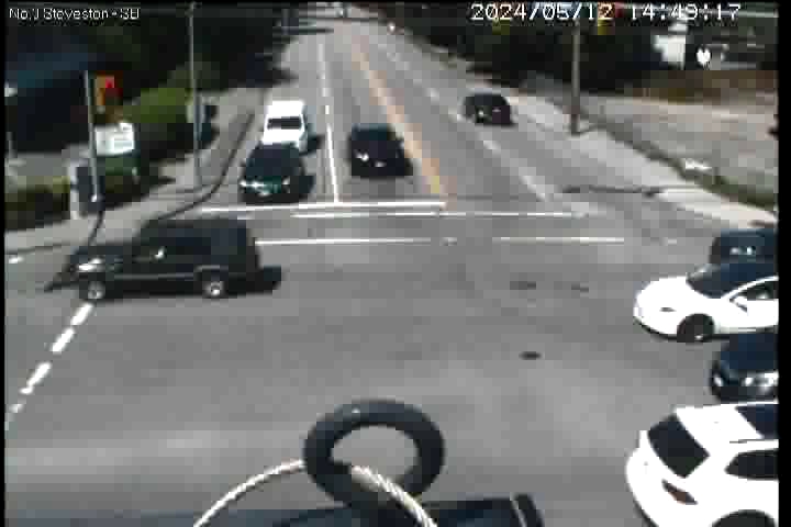 Live Camera Image: No. 3 Road at Steveston Highway Southbound
