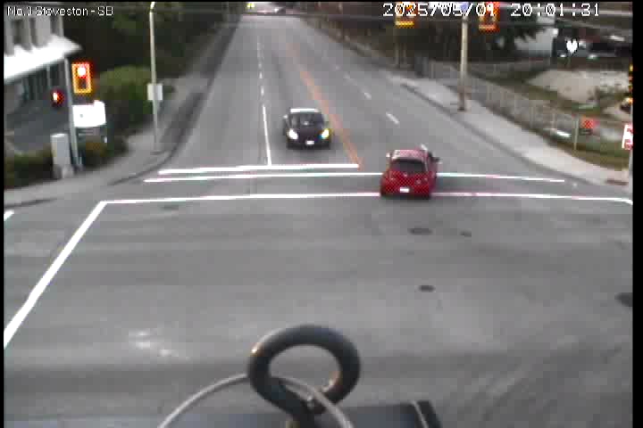 Live Camera Image: No. 3 Road at Steveston Highway Southbound