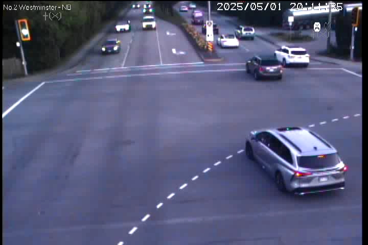 Live Camera Image: No. 2 Road at Westminster Highway Northbound