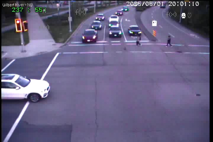 Live Camera Image: Gilbert Road at River Road Northbound