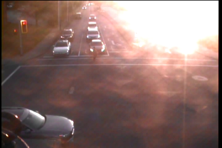 Live Camera Image: Gilbert Road at Westminster Highway Eastbound