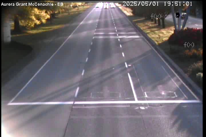 Live Camera Image: Aurora Connector at Grant McConachie Way Eastbound