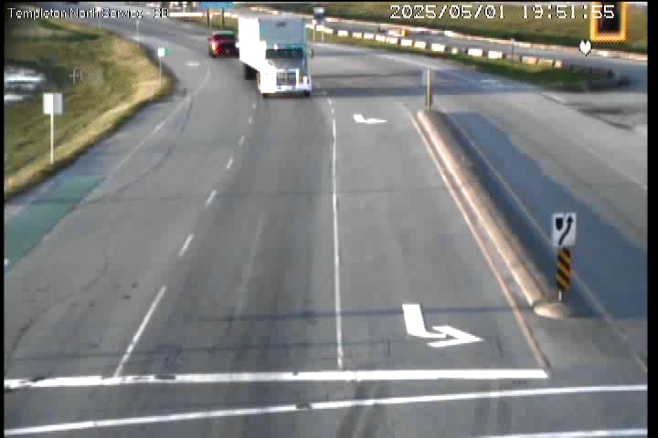 Live Camera Image: Templeton Street at North Service Road Southbound