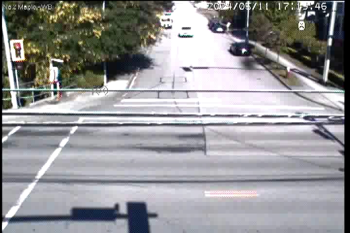 Live Camera Image: No. 2 Road at Maple Road Westbound
