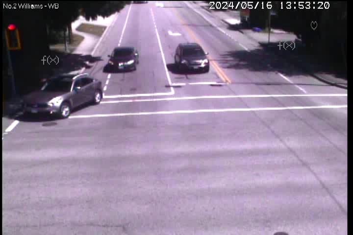 Live Camera Image: No. 2 Road at Williams Road Westbound