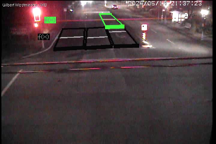 Live Camera Image: Gilbert Road at Westminster Highway Westbound
