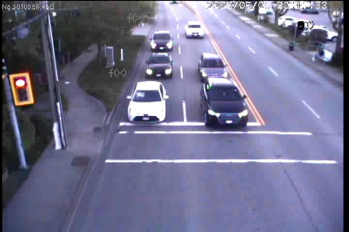 Live Camera Image: No. 2 Road at Blundell Plaza Southbound