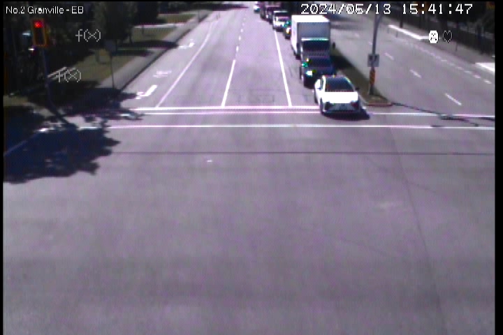 Live Camera Image: No. 2 Road at Granville Avenue Eastbound