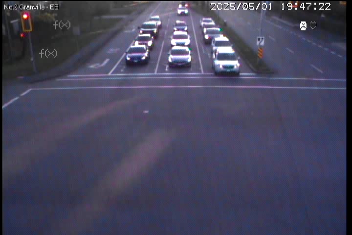 Live Camera Image: No. 2 Road at Granville Avenue Eastbound