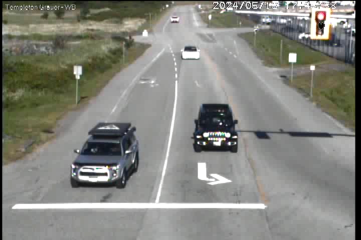 Live Camera Image: Templeton Street at Grauer Road Westbound