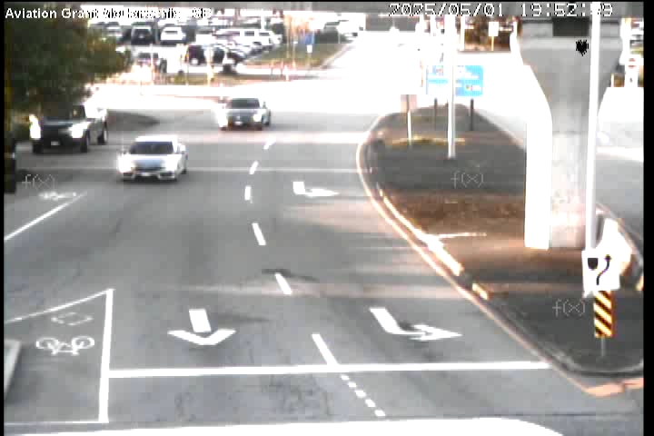 Live Camera Image: Aviation Avenue at Grant McConachie Way Southbound