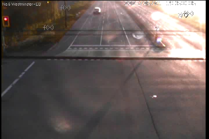 Live Camera Image: No.6 Road at Westminster Highway Eastbound