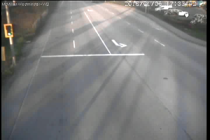 Live Camera Image: McMillan Way at Westminster Highway Westbound