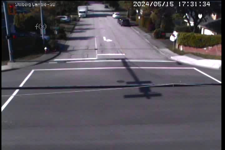 Live Camera Image: Stolberg Street at Cambie Road Southbound