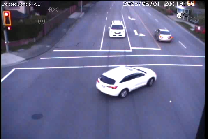 Live Camera Image: Stolberg Street at Cambie Road Westbound