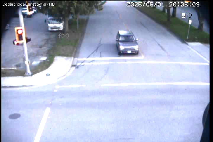 Live Camera Image: Cedarbridge Way at Lansdowne Road Northbound