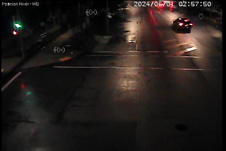 Live Camera Image: Pearson Way at River Road Westbound