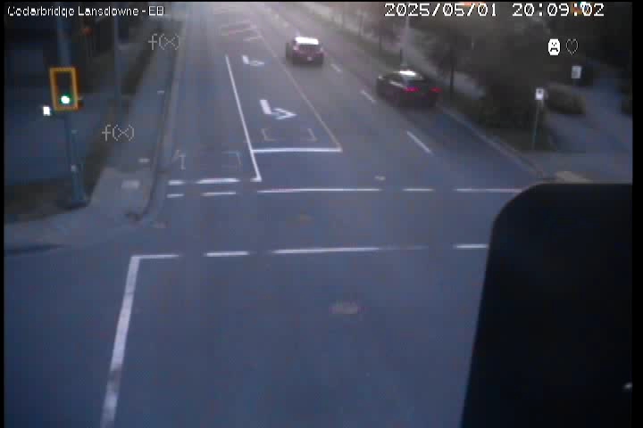 Live Camera Image: Cedarbridge Way at Lansdowne Road Eastbound