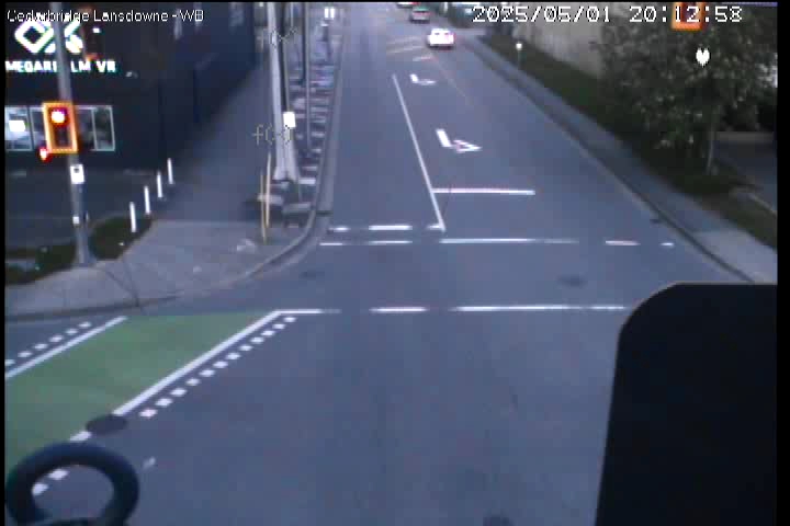 Live Camera Image: Cedarbridge Way at Lansdowne Road Westbound