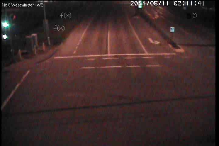 Live Camera Image: No.6 Road at Westminster Highway Westbound
