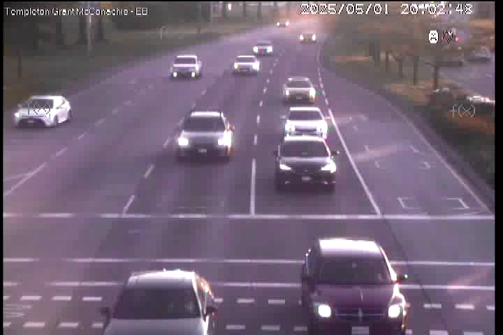 Live Camera Image: Templeton Street at Grant McConachie Way Eastbound