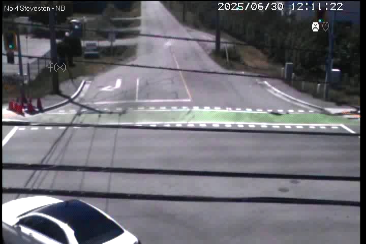Live Camera Image: No. 4 Road at Steveston Highway Northbound