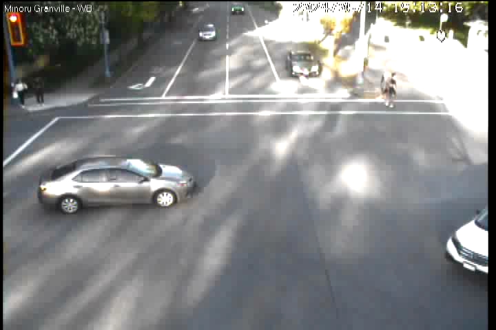 Live Camera Image: Minoru Boulevard at Granville Avenue Westbound