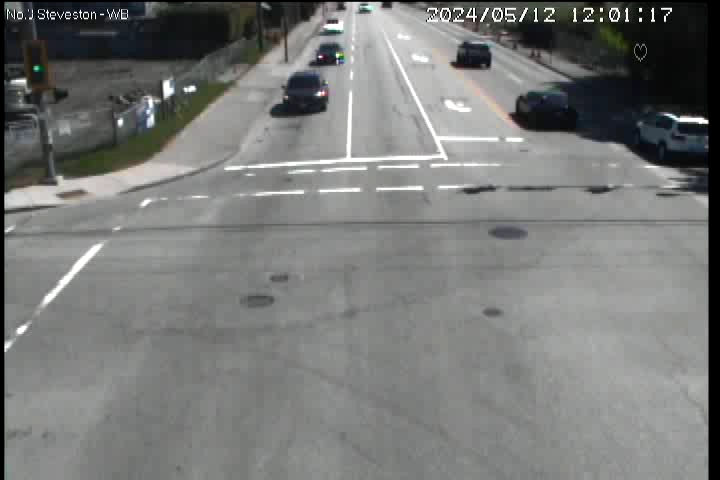 Live Camera Image: No. 3 Road at Steveston Highway Westbound