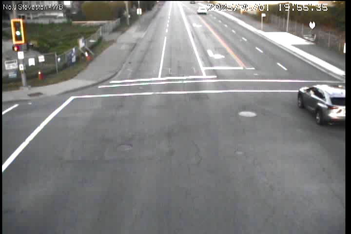 Live Camera Image: No. 3 Road at Steveston Highway Westbound