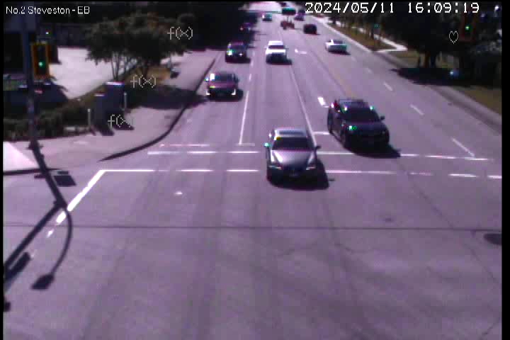 Live Camera Image: No. 2 Road at Steveston Highway Eastbound