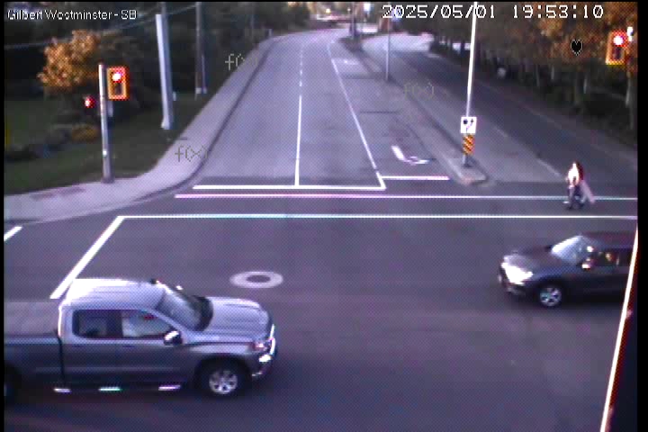 Live Camera Image: Gilbert Road at Westminster Highway Southbound