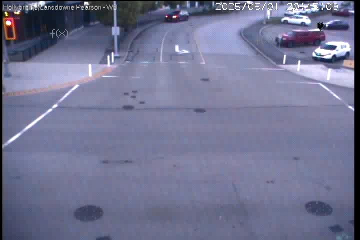 Live Camera Image: Hollybridge Way / Lansdowne Rd at Pearson Way Westbound