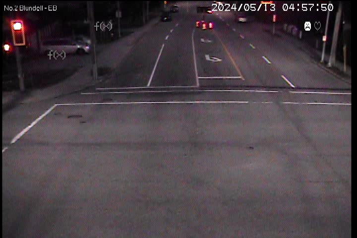 Live Camera Image: No. 2 Road at Blundell Road Eastbound