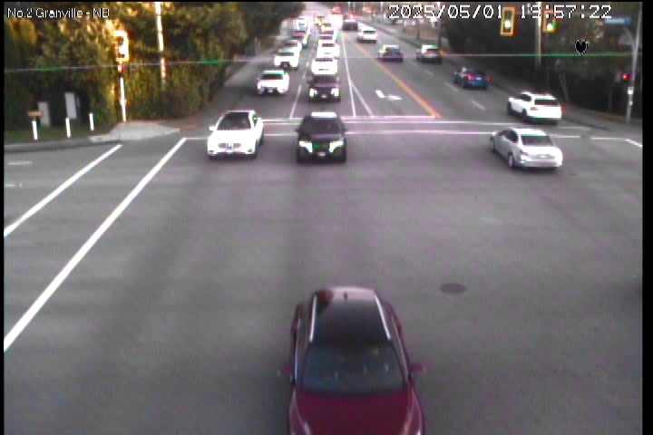 Live Camera Image: No. 2 Road at Granville Avenue Northbound