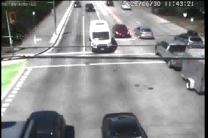 Live Camera Image: No. 4 Road at Steveston Highway Eastbound