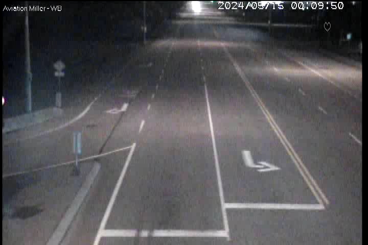Live Camera Image: Aviation Avenue at Miller Road Westbound