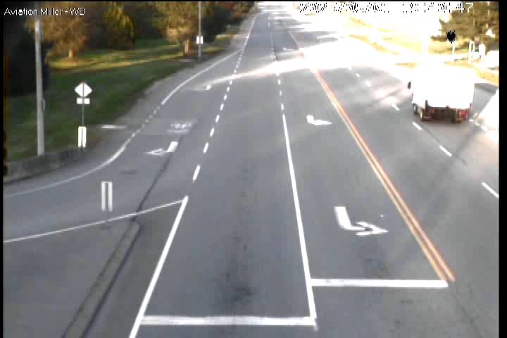 Live Camera Image: Aviation Avenue at Miller Road Westbound