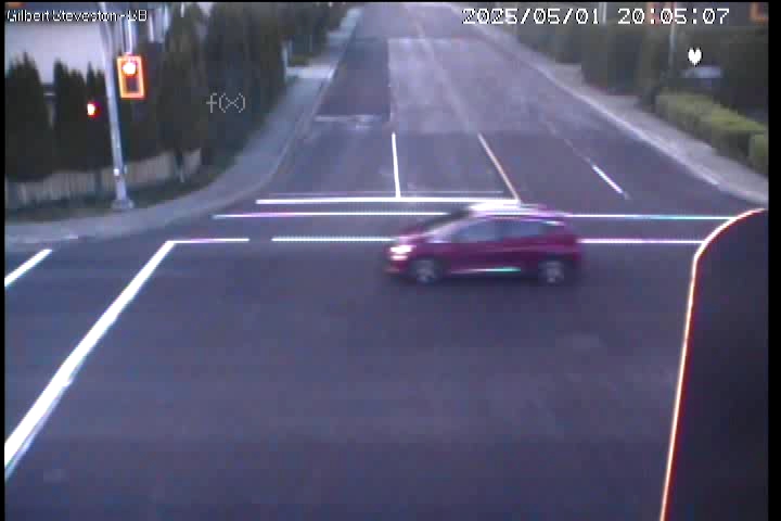 Live Camera Image: Gilbert Road at Steveston Highway Southbound