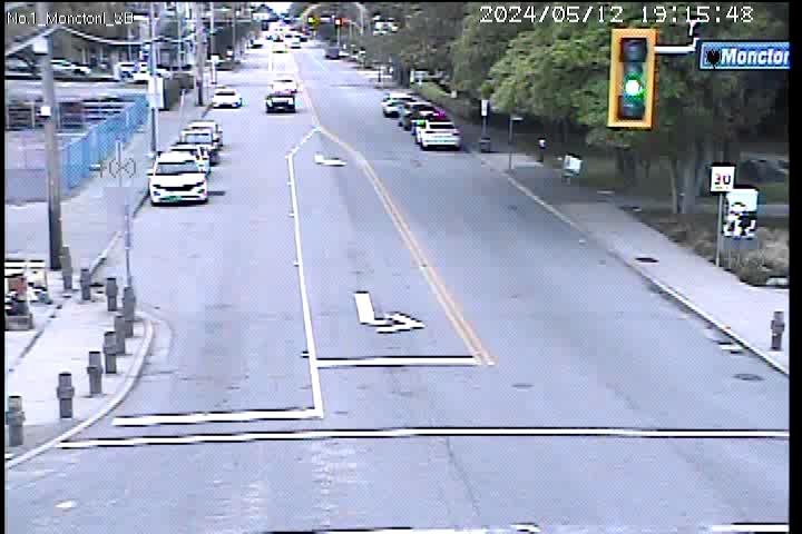 Live Camera Image: No. 1 Road at Moncton Street Southbound