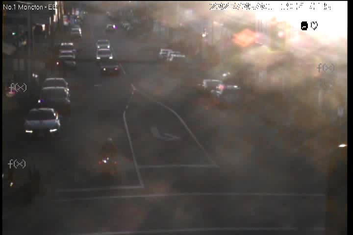 Live Camera Image: No. 1 Road at Moncton Street Eastbound