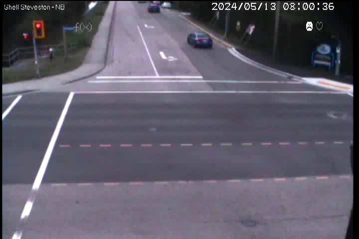 Live Camera Image: Shell Road at Steveston Highway Northbound