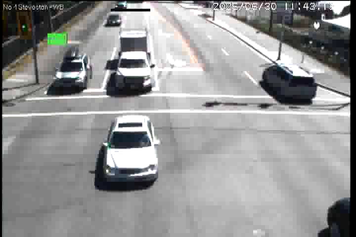Live Camera Image: No. 4 Road at Steveston Highway Westbound