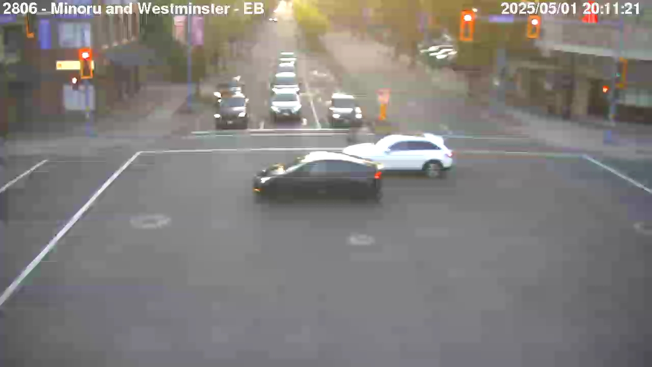 Live Camera Image: Minoru Boulevard at Westminster Highway Eastbound