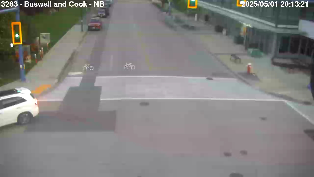 Live Camera Image: Buswell Street at Cook Road Northbound