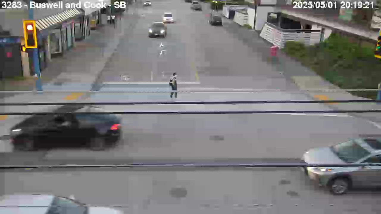 Live Camera Image: Buswell Street at Cook Road Southbound