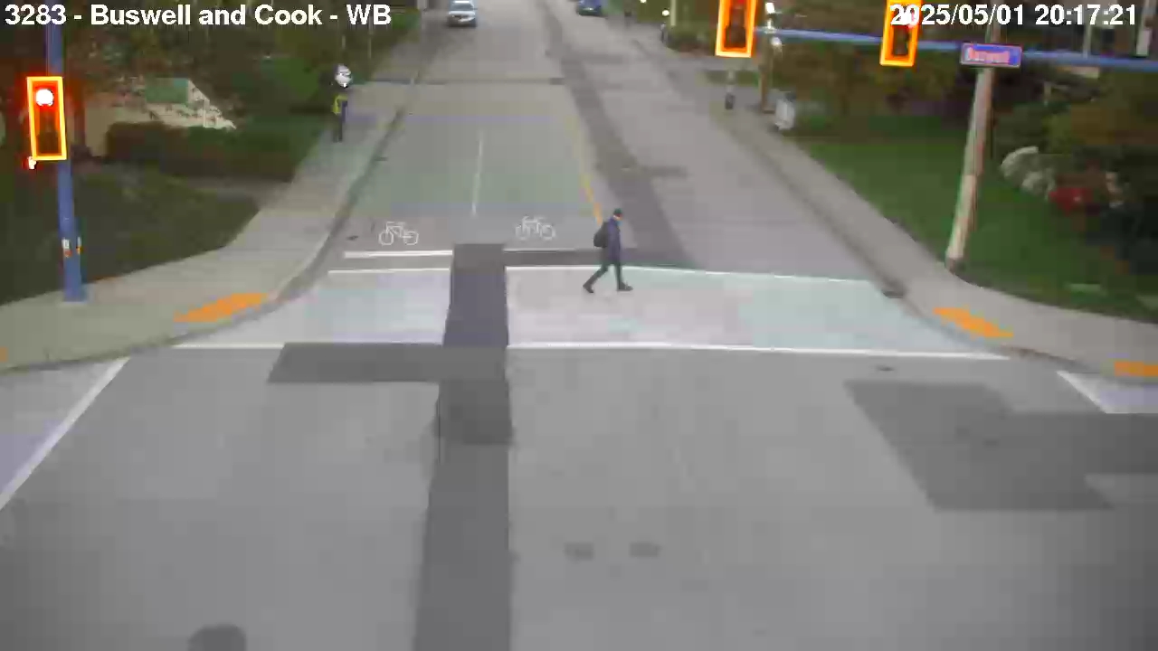 Live Camera Image: Buswell Street at Cook Road Westbound