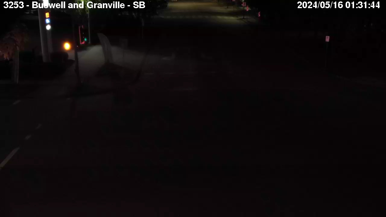 Live Camera Image: Buswell Street at Granville Avenue Southbound