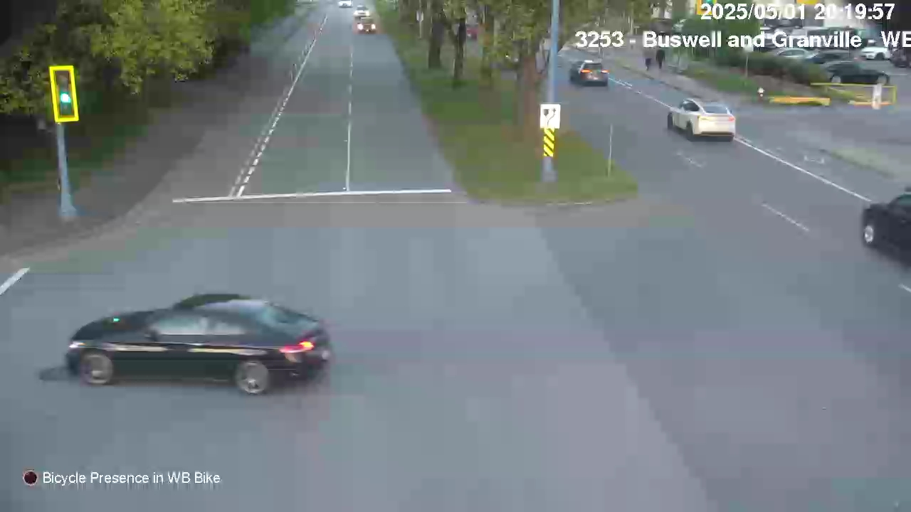 Live Camera Image: Buswell Street at Granville Avenue Westbound