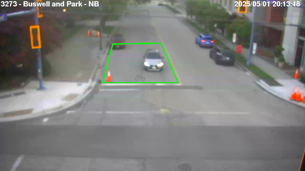 Live Camera Image: Buswell Street at Park Road Northbound