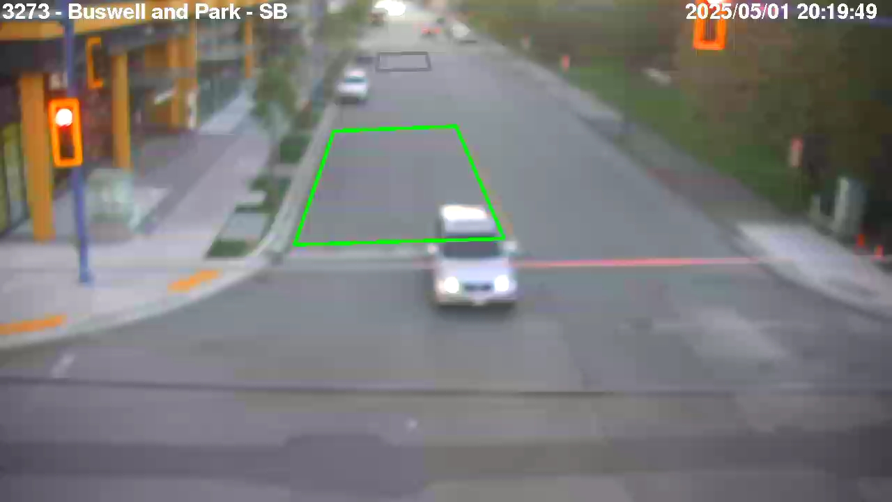 Live Camera Image: Buswell Street at Park Road Southbound